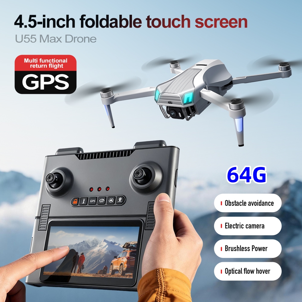 NCZOBOE U55 Drone GPS Professi - Drone Gimbal 2 Axis recensione e prezzo